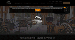 Desktop Screenshot of houseofwaine.com
